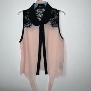 Forever 21 Top with lace! Not sold anymore